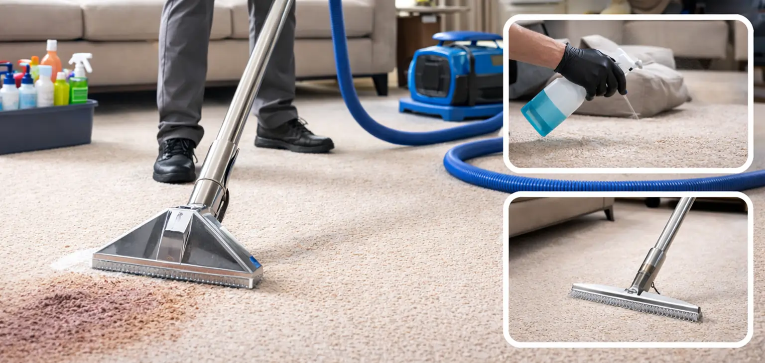 experienced carpet cleaning service by Carpet Cleaner of Katy TX